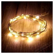 Iris Fix f&eacute;nyű 3m/meleg feh&eacute;r/30db LED-es f&eacute;nydekor&aacute;ci&oacute; H&aacute;ztart&aacute;s / Otthon / K&uuml;lt&eacute;r - Vil&aacute;g&iacute;t&aacute;s / elektromoss&aacute;g - Led szalag / f&eacute;nyf&uuml;z&eacute;r - 388666