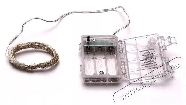 Iris Fix f&eacute;nyű 5m/meleg feh&eacute;r/50db LED-es f&eacute;nydekor&aacute;ci&oacute; H&aacute;ztart&aacute;s / Otthon / K&uuml;lt&eacute;r - Vil&aacute;g&iacute;t&aacute;s / elektromoss&aacute;g - Led szalag / f&eacute;nyf&uuml;z&eacute;r - 388667