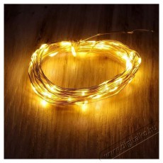 Iris Fix fényű 5m/meleg fehér/50db LED-es fénydekoráció Háztartás / Otthon / Kültér - Világítás / elektromosság - Led szalag / fényfüzér - 388667