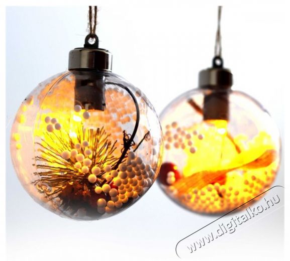 Iris G&ouml;mb alak&uacute; /E/ 8cm meleg feh&eacute;r műanyag-akril LED-es f&eacute;nydekor&aacute;ci&oacute; H&aacute;ztart&aacute;s / Otthon / K&uuml;lt&eacute;r - Vil&aacute;g&iacute;t&aacute;s / elektromoss&aacute;g - Led szalag / f&eacute;nyf&uuml;z&eacute;r - 388668