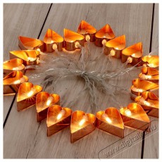 Iris Sz&iacute;v alak&uacute; f&eacute;m/4m/meleg feh&eacute;r/20db LED-es/USB-s f&eacute;nydekor&aacute;ci&oacute; H&aacute;ztart&aacute;s / Otthon / K&uuml;lt&eacute;r - Vil&aacute;g&iacute;t&aacute;s / elektromoss&aacute;g - Led szalag / f&eacute;nyf&uuml;z&eacute;r - 388648