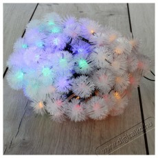 Iris Z&uacute;zmara alak&uacute; 3cm/12m/IPX3 szabv&aacute;nyos/t&ouml;bb sz&iacute;nű/100db LED-es/napelemes f&eacute;nydekor&aacute;ci&oacute; H&aacute;ztart&aacute;s / Otthon / K&uuml;lt&eacute;r - Vil&aacute;g&iacute;t&aacute;s / elektromoss&aacute;g - Led szalag / f&eacute;nyf&uuml;z&eacute;r - 388932