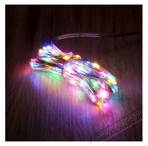 Iris 8 programos 10m/t&aacute;vir&aacute;ny&iacute;t&oacute;s/t&ouml;bb sz&iacute;nű/100db LED-es/USB-s f&eacute;nydekor&aacute;ci&oacute; H&aacute;ztart&aacute;s / Otthon / K&uuml;lt&eacute;r - Vil&aacute;g&iacute;t&aacute;s / elektromoss&aacute;g - Hangulat teremtő vil&aacute;g&iacute;t&aacute;s - 388928