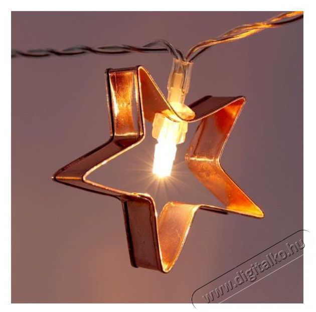 Iris Csillag+sz&iacute;v alak&uacute; f&eacute;m/4m/20db LED-es/3xAA elemes f&eacute;nydekor&aacute;ci&oacute; - meleg feh&eacute;r H&aacute;ztart&aacute;s / Otthon / K&uuml;lt&eacute;r - Vil&aacute;g&iacute;t&aacute;s / elektromoss&aacute;g - Led szalag / f&eacute;nyf&uuml;z&eacute;r - 388959