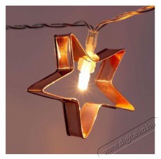 Iris Csillag+sz&iacute;v alak&uacute; f&eacute;m 4m 20db LED-es/USB-s f&eacute;nydekor&aacute;ci&oacute; - meleg feh&eacute;r H&aacute;ztart&aacute;s / Otthon / K&uuml;lt&eacute;r - Vil&aacute;g&iacute;t&aacute;s / elektromoss&aacute;g - Led szalag / f&eacute;nyf&uuml;z&eacute;r - 388960