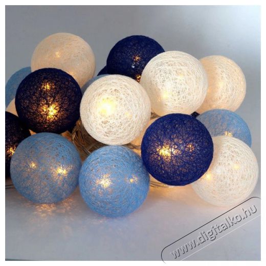 Iris G&ouml;mb alak&uacute; 6cm/sz&iacute;nes fonott/3m/k&eacute;k-v.k&eacute;k-feh&eacute;r/20db LED-es/USB-s f&eacute;nydekor&aacute;ci&oacute; H&aacute;ztart&aacute;s / Otthon / K&uuml;lt&eacute;r - Vil&aacute;g&iacute;t&aacute;s / elektromoss&aacute;g - Led szalag / f&eacute;nyf&uuml;z&eacute;r - 388708