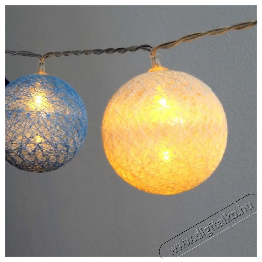 Iris G&ouml;mb alak&uacute; 6cm/sz&iacute;nes fonott/3m/k&eacute;k-v.k&eacute;k-feh&eacute;r/20db LED-es/USB-s f&eacute;nydekor&aacute;ci&oacute; H&aacute;ztart&aacute;s / Otthon / K&uuml;lt&eacute;r - Vil&aacute;g&iacute;t&aacute;s / elektromoss&aacute;g - Led szalag / f&eacute;nyf&uuml;z&eacute;r - 388708