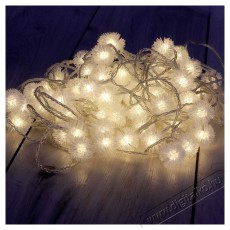 Iris Z&uacute;zmara alak&uacute; 3cm/10m/meleg feh&eacute;r/80db LED-es USB-s f&eacute;nydekor&aacute;ci&oacute; H&aacute;ztart&aacute;s / Otthon / K&uuml;lt&eacute;r - Vil&aacute;g&iacute;t&aacute;s / elektromoss&aacute;g - Led szalag / f&eacute;nyf&uuml;z&eacute;r - 388652