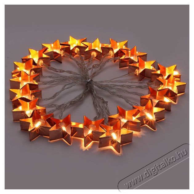Iris Csillag alak&uacute; f&eacute;m/4m/meleg feh&eacute;r/20db LED-es/USB-s f&eacute;nydekor&aacute;ci&oacute; H&aacute;ztart&aacute;s / Otthon / K&uuml;lt&eacute;r - Vil&aacute;g&iacute;t&aacute;s / elektromoss&aacute;g - Led szalag / f&eacute;nyf&uuml;z&eacute;r - 388989