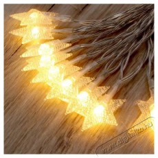 Iris Csillag alak&uacute; fix f&eacute;nyű/3m/meleg feh&eacute;r/10db LED-es USB-s f&eacute;nydekor&aacute;ci&oacute; H&aacute;ztart&aacute;s / Otthon / K&uuml;lt&eacute;r - Vil&aacute;g&iacute;t&aacute;s / elektromoss&aacute;g - Hangulat teremtő vil&aacute;g&iacute;t&aacute;s - 388992