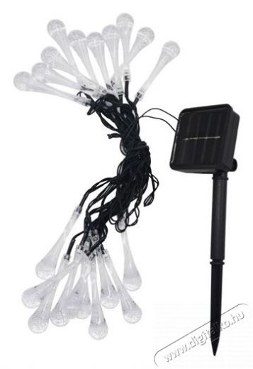 Iris DL-020CW-SL-20LED szol&aacute;r LED dekor&aacute;ci&oacute;s f&eacute;nyf&uuml;z&eacute;r H&aacute;ztart&aacute;s / Otthon / K&uuml;lt&eacute;r - Vil&aacute;g&iacute;t&aacute;s / elektromoss&aacute;g - Led szalag / f&eacute;nyf&uuml;z&eacute;r - 388740