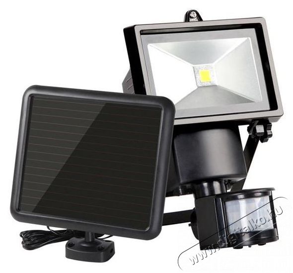 Iris MSL-016W-SBL napelemes mozg&aacute;s&eacute;rz&eacute;kelő reflektor H&aacute;ztart&aacute;s / Otthon / K&uuml;lt&eacute;r - Vil&aacute;g&iacute;t&aacute;s / elektromoss&aacute;g - L&aacute;mpa kieg&eacute;sz&iacute;tő - 388768