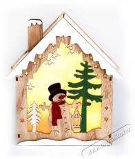 Iris Fah&aacute;z alak&uacute; h&oacute;ember mint&aacute;s/18,5x21cm/meleg feh&eacute;r LED-es fa f&eacute;nydekor&aacute;ci&oacute; H&aacute;ztart&aacute;s / Otthon / K&uuml;lt&eacute;r - Vil&aacute;g&iacute;t&aacute;s / elektromoss&aacute;g - Hangulat teremtő vil&aacute;g&iacute;t&aacute;s - 388954