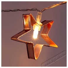 Iris Csillag alak&uacute; f&eacute;m 2m/10db LED-es/3xAA elemes f&eacute;nydekor&aacute;ci&oacute; - meleg feh&eacute;r H&aacute;ztart&aacute;s / Otthon / K&uuml;lt&eacute;r - Vil&aacute;g&iacute;t&aacute;s / elektromoss&aacute;g - Hangulat teremtő vil&aacute;g&iacute;t&aacute;s - 388834