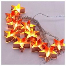 Iris Csillag alak&uacute; f&eacute;m 2m/10db LED-es/3xAA elemes f&eacute;nydekor&aacute;ci&oacute; - meleg feh&eacute;r H&aacute;ztart&aacute;s / Otthon / K&uuml;lt&eacute;r - Vil&aacute;g&iacute;t&aacute;s / elektromoss&aacute;g - Hangulat teremtő vil&aacute;g&iacute;t&aacute;s - 388834