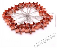 Iris Csillag alak&uacute; f&eacute;m/4m/20db LED-es/3xAA elemes f&eacute;nydekor&aacute;ci&oacute; - meleg feh&eacute;r H&aacute;ztart&aacute;s / Otthon / K&uuml;lt&eacute;r - Vil&aacute;g&iacute;t&aacute;s / elektromoss&aacute;g - Hangulat teremtő vil&aacute;g&iacute;t&aacute;s - 388835