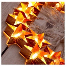 Iris Csillag alak&uacute; f&eacute;m/4m/20db LED-es/3xAA elemes f&eacute;nydekor&aacute;ci&oacute; - meleg feh&eacute;r H&aacute;ztart&aacute;s / Otthon / K&uuml;lt&eacute;r - Vil&aacute;g&iacute;t&aacute;s / elektromoss&aacute;g - Hangulat teremtő vil&aacute;g&iacute;t&aacute;s - 388835