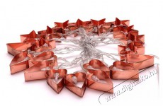 Iris Csillag+sz&iacute;v alak&uacute; f&eacute;m/4m/20db LED-es/3xAA elemes f&eacute;nydekor&aacute;ci&oacute; - meleg feh&eacute;r H&aacute;ztart&aacute;s / Otthon / K&uuml;lt&eacute;r - Vil&aacute;g&iacute;t&aacute;s / elektromoss&aacute;g - Led szalag / f&eacute;nyf&uuml;z&eacute;r - 388959