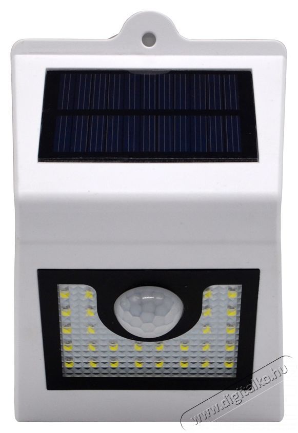 Iris MSL-018CW-WB-28LED napelemes mozg&aacute;s&eacute;rz&eacute;kelő reflektor H&aacute;ztart&aacute;s / Otthon / K&uuml;lt&eacute;r - Vil&aacute;g&iacute;t&aacute;s / elektromoss&aacute;g - L&aacute;mpa kieg&eacute;sz&iacute;tő - 388769