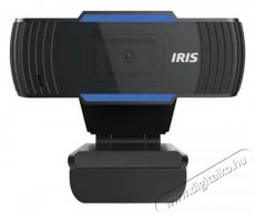 Iris W-25 mikrofonos fekete/kék webkamera - Iroda és számítástechnika - Webkamera - 384949