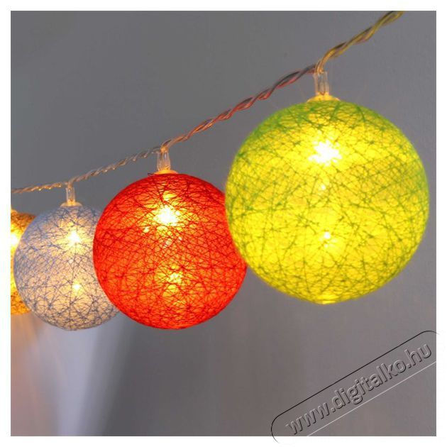 Iris G&ouml;mb alak&uacute; 6cm/sz&iacute;nes fonott/4,5m/barna-piros-k&eacute;k-z&ouml;ld/30db LED-es/USB-s f&eacute;nydekor&aacute;ci&oacute; H&aacute;ztart&aacute;s / Otthon / K&uuml;lt&eacute;r - Vil&aacute;g&iacute;t&aacute;s / elektromoss&aacute;g - Led szalag / f&eacute;nyf&uuml;z&eacute;r - 388858