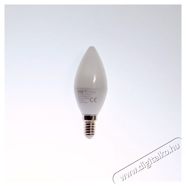 Iris Lighting E14 C37 6W/3000K/540lm gyertya LED f&eacute;nyforr&aacute;s H&aacute;ztart&aacute;s / Otthon / K&uuml;lt&eacute;r - Vil&aacute;g&iacute;t&aacute;s / elektromoss&aacute;g - E14 foglalat&uacute; izz&oacute; - 476750
