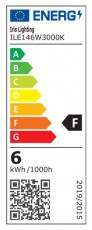 Iris Lighting E14 C37 6W/3000K/540lm gyertya LED f&eacute;nyforr&aacute;s H&aacute;ztart&aacute;s / Otthon / K&uuml;lt&eacute;r - Vil&aacute;g&iacute;t&aacute;s / elektromoss&aacute;g - E14 foglalat&uacute; izz&oacute; - 476750