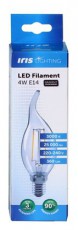 Iris Lighting Filament Bulb Longtip E14 FLCT35 4W/3000K/360lm aranyszínű gyertya LED fényforrás Háztartás / Otthon / Kültér - Világítás / elektromosság - E14 foglalatú izzó - 476735