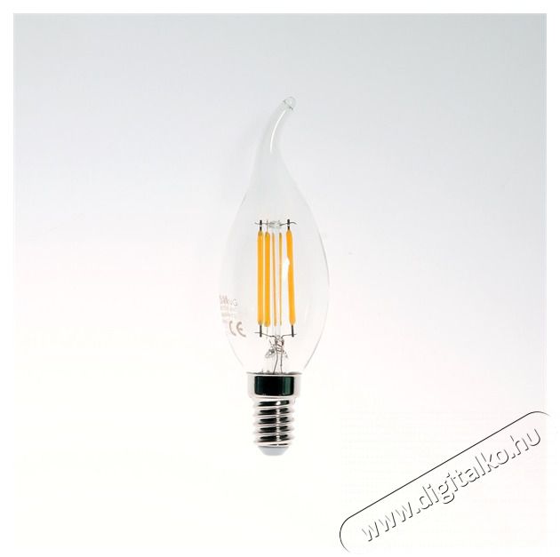 Iris Lighting Filament Bulb Longtip E14 FLCT35 4W/3000K/360lm aranysz&iacute;nű gyertya LED f&eacute;nyforr&aacute;s H&aacute;ztart&aacute;s / Otthon / K&uuml;lt&eacute;r - Vil&aacute;g&iacute;t&aacute;s / elektromoss&aacute;g - E14 foglalat&uacute; izz&oacute; - 476735
