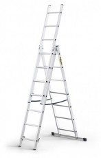 IRIS BEST DRABEST HOME 3x7 lépcsős multifunkcionális alumínium létra, kitolható, összecsukható Háztartás / Otthon / Kültér - Kültér / kerti termék / grill - Létra - 507080