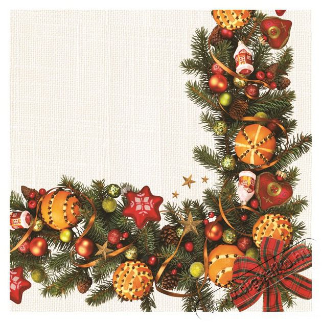 Iris Daisy Kar&aacute;csonyi szalv&eacute;ta, 33x33cm, 20db/csomag, 3 r&eacute;tegű, vegyes mint&aacute;k Konyhai term&eacute;kek - Egy&eacute;b / Konyhai kieg&eacute;sz&iacute;tő - 507367