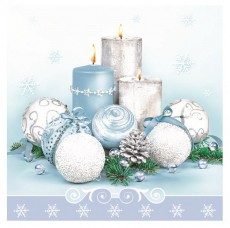 Iris Daisy Kar&aacute;csonyi szalv&eacute;ta, 33x33cm, 20db/csomag, 3 r&eacute;tegű, vegyes mint&aacute;k Konyhai term&eacute;kek - Egy&eacute;b / Konyhai kieg&eacute;sz&iacute;tő - 507367