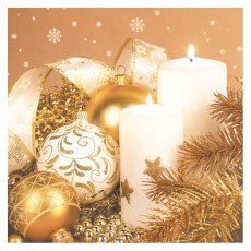 Iris Daisy Kar&aacute;csonyi szalv&eacute;ta, 33x33cm, 20db/csomag, 3 r&eacute;tegű, vegyes mint&aacute;k Konyhai term&eacute;kek - Egy&eacute;b / Konyhai kieg&eacute;sz&iacute;tő - 507367