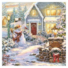 Iris Daisy Kar&aacute;csonyi szalv&eacute;ta, 33x33cm, 20db/csomag, 3 r&eacute;tegű, vegyes mint&aacute;k Konyhai term&eacute;kek - Egy&eacute;b / Konyhai kieg&eacute;sz&iacute;tő - 507367