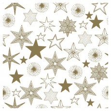 Iris Daisy Kar&aacute;csonyi szalv&eacute;ta, 33x33cm, 20db/csomag, 3 r&eacute;tegű, vegyes mint&aacute;k Konyhai term&eacute;kek - Egy&eacute;b / Konyhai kieg&eacute;sz&iacute;tő - 507367