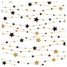 Iris Daisy Kar&aacute;csonyi szalv&eacute;ta, 33x33cm, 20db/csomag, 3 r&eacute;tegű, vegyes mint&aacute;k Konyhai term&eacute;kek - Egy&eacute;b / Konyhai kieg&eacute;sz&iacute;tő - 507367