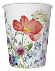 Iris Daisy pap&iacute;rpoh&aacute;r, 250 ml, k&uuml;l&ouml;nb&ouml;ző sz&iacute;nekben &eacute;s mint&aacute;kkal, 8db/csomag Konyhai term&eacute;kek - Egy&eacute;b / Konyhai kieg&eacute;sz&iacute;tő - 507398