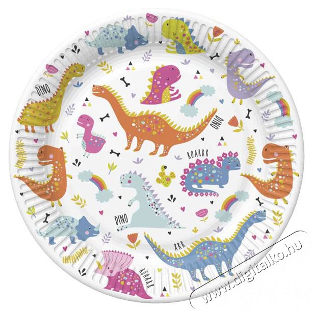 Iris Everyday Daisy pap&iacute;r t&aacute;ny&eacute;rok 22,7 cm &aacute;tm&eacute;rőjű, 8db/csomag k&uuml;l&ouml;nb&ouml;ző sz&iacute;nekben &eacute;s mint&aacute;kkal Konyhai term&eacute;kek - Egy&eacute;b / Konyhai kieg&eacute;sz&iacute;tő - 507401