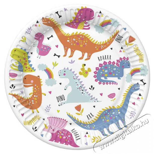 Iris Everyday pap&iacute;r t&aacute;ny&eacute;rok 18,8 cm &aacute;tm&eacute;rőjű, 8db/csomag k&uuml;l&ouml;nb&ouml;ző sz&iacute;nekben &eacute;s mint&aacute;kkal Konyhai term&eacute;kek - Egy&eacute;b / Konyhai kieg&eacute;sz&iacute;tő - 507400