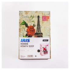 Iris IBSC18 k&oacute;ddal nyithat&oacute; k&ouml;nyv sz&eacute;f 180x115x55mm Fot&oacute;-Vide&oacute; kieg&eacute;sz&iacute;tők - Egy&eacute;b fot&oacute;-vide&oacute; kieg&eacute;sz&iacute;tő - K&ouml;nyv - 507196
