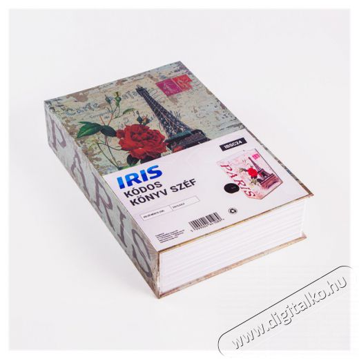 Iris IBSC24 k&oacute;ddal nyithat&oacute; k&ouml;nyv sz&eacute;f 240x155x55mm Fot&oacute;-Vide&oacute; kieg&eacute;sz&iacute;tők - Egy&eacute;b fot&oacute;-vide&oacute; kieg&eacute;sz&iacute;tő - K&ouml;nyv - 507197