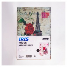 Iris IBSC24 k&oacute;ddal nyithat&oacute; k&ouml;nyv sz&eacute;f 240x155x55mm Fot&oacute;-Vide&oacute; kieg&eacute;sz&iacute;tők - Egy&eacute;b fot&oacute;-vide&oacute; kieg&eacute;sz&iacute;tő - K&ouml;nyv - 507197