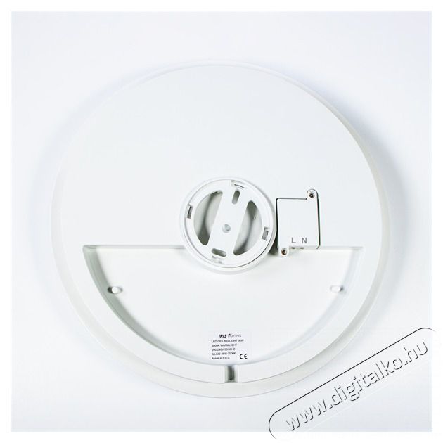 Iris ILL330-36W-3000K Kerek LED k&uuml;lt&eacute;ri mennyezeti l&aacute;mpa 330 mm, 36W, 3000K H&aacute;ztart&aacute;s / Otthon / K&uuml;lt&eacute;r - Vil&aacute;g&iacute;t&aacute;s / elektromoss&aacute;g - Kerti / k&uuml;lt&eacute;ri l&aacute;mpa - 507199