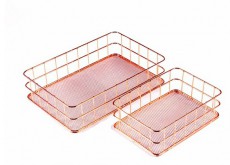 Iris KT-212 2 db-os f&eacute;mr&aacute;csos t&aacute;rol&oacute;kos&aacute;r szett (17.5cmx12cmx6cm, 24cmx16cmx6cm) - Konyhai term&eacute;kek - Egy&eacute;b / Konyhai kieg&eacute;sz&iacute;tő - 507732