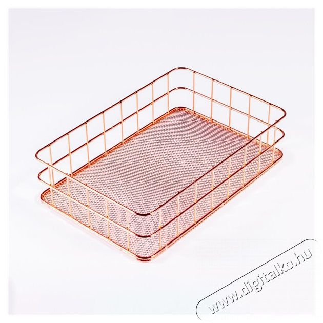 Iris KT-212 2 db-os f&eacute;mr&aacute;csos t&aacute;rol&oacute;kos&aacute;r szett (17.5cmx12cmx6cm, 24cmx16cmx6cm) Konyhai term&eacute;kek - Egy&eacute;b / Konyhai kieg&eacute;sz&iacute;tő - 507732