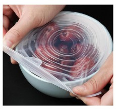 Iris KT-490 6 db-os szilikon fedő szett Konyhai term&eacute;kek - Egy&eacute;b / Konyhai kieg&eacute;sz&iacute;tő - 507803