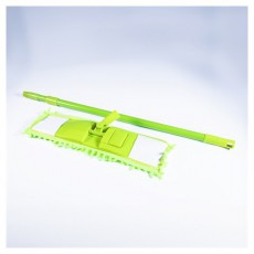 Iris CT-003-G mikroszálas padlótisztító mop szett, nyéllel, cserélhető fejjel 40x13cm Háztartás / Otthon / Kültér - Tisztító / mosó - Felmosó - 513472