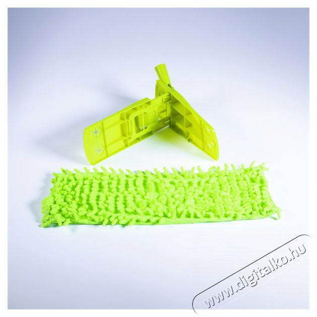 Iris CT-003-G mikrosz&aacute;las padl&oacute;tiszt&iacute;t&oacute; mop szett, ny&eacute;llel, cser&eacute;lhető fejjel 40x13cm H&aacute;ztart&aacute;s / Otthon / K&uuml;lt&eacute;r - Tiszt&iacute;t&oacute; / mos&oacute; - Felmos&oacute; - 513472