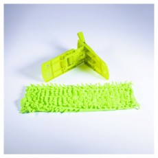 Iris CT-003-G mikrosz&aacute;las padl&oacute;tiszt&iacute;t&oacute; mop szett, ny&eacute;llel, cser&eacute;lhető fejjel 40x13cm H&aacute;ztart&aacute;s / Otthon / K&uuml;lt&eacute;r - Tiszt&iacute;t&oacute; / mos&oacute; - Felmos&oacute; - 513472