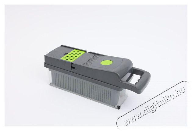 Iris KT-014-GR z&ouml;ld 14 r&eacute;szes multifuncion&aacute;lis szeletelő &eacute;s apr&iacute;t&oacute; Konyhai term&eacute;kek - Konyhai eszk&ouml;z - Szeletelő / reszelő / kinyom&oacute; - 513475